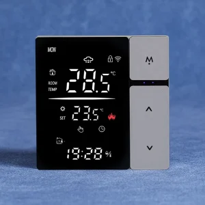 New Design Modern Intelligent Smart Wi Fi Wall Thermostat Multi functional Programmable Thermostats