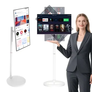 New Digital Smart Android Display Screen Capacitive Touch Screen Smart TV Smart TV 27 Inch White Touch Portable TV Display