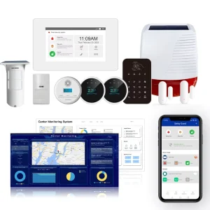 New Ethernet WiFi 4G Smart Home Alarm System Residential and Business Commercial Smart 4G Alarm Security Kit System