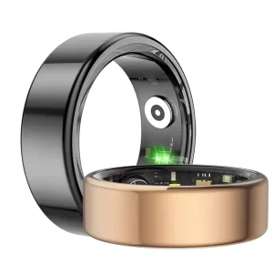 New Fashion Women’s Smart Health Ring Fitness Tracker Sleep Monitor Heart Rate Blood Oxygen Exercise Mode Health Smart Ring