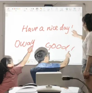 New Finger Touch Interactive Whiteboard for Training Center Teaching Aid Device
