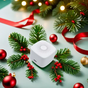 New Gadgets DC Rechargeable White Noise Machine Smart Health Soothing Sound Portable Robot Night Light Sleep Gift Set