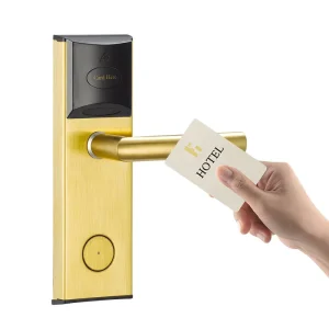 New Hotel Apartment Smart Door Lock with Card Management System Cloud & RFID Stainless Steel