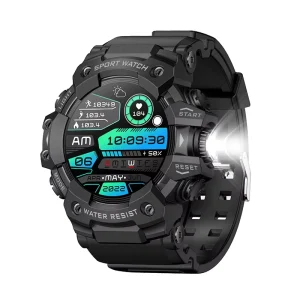 New LC21 3 in 1 Rugged Waterproof Outdoor Smartwatch TFT Screen for Calling Weather Forecast Multi Sports 7 14 Days Battery Life