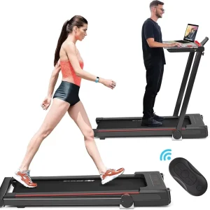 New Lauched Smart Office Desk Walking Pad Electric Treadmill Folding with Table Loopband Voor Thuis Professional Fitness
