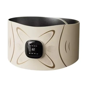 New Menstrual Belt Rechargeable Heat EMS Massage Electric Back Kneading Massager USB Temperature Adjustable 2500mAh Battery