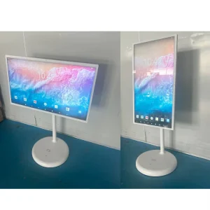 New Mobile Smart Display Octa Core Android Floor Standing Touch Screen Kiosk USB Interface Full HD Rotation for Business Use