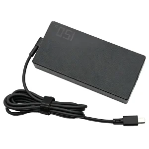 New Model AS 150W 20V 7.5A DC Power Adapter Compatible With Laptops and Personal Computers Featuring PD 3.0 and QC3 USb TIP