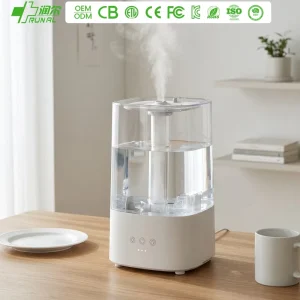 New OEM Electric Warm Mist 3.8L Top Fill Water Ultrasonic Humidifier with UV Light for Household Use