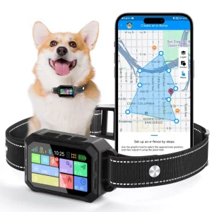 New Pet Fences Smart Wireless Electric Fence for Dogs Outdoor protection Dog GPS Collar