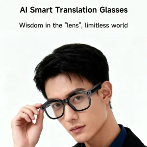 New Product Ai Smart Glasses with Camera,AI Translation,voice Assistant,Bluetooth Call,intelligent Object,ai Smart Glasses