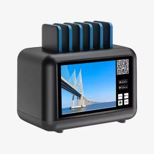 New Product Mini Kiosko Powerbank Smart Shared Power Bank Station Rental Oem Nfc Pos System Machine with App Credit Card