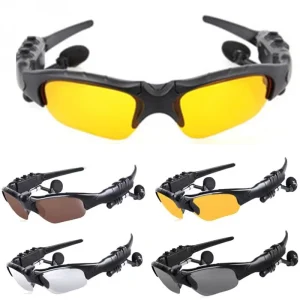 New Product Smart Headphone Sunglasses Sport Polarized Glasses Wireless Microphone Night Vision Sunglass