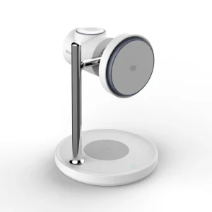 New Qi2.2 25W 3 In 1 Superfast Magnetic Wireless Charger Pad TEC Fan Cooling Charging Station Adjustable Stand For IPhone