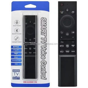 New RM G2500 V6 Voice Remote Control Universal Fit for Samsung Smart 4K UHD LCD LED QLED TV TU8000 TU8300 RU9000 Q60T Q70T Q80T