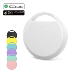 New Release Dual Certified MFi & Google Smart Pet Finder Tracker IP68 Waterproof Plastic Works for Apple and Android
