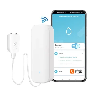 New Release Smart Home Security Tuya WIFI Water Leak Sensor Smart Life APP Remote Control Water Leak Sensor Alarm