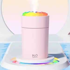 New Small Portable Colorful Breathing Light Colorful Marquee Two Modes to Choose Atomizing Moisturizing Humidifier