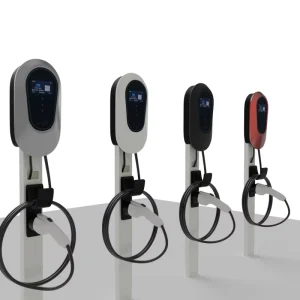 New Smart 7 11 22kW 16 32A EV Charging Station Type 2 Wallbox AC WiFi App NFC RFID Home Use Plug and Play FCC CE Certified