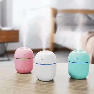 New Smart Appliance Colorful LED Night Light Colorful Egg Mute Humidifier USB Portable Air Humidifier Diffuser