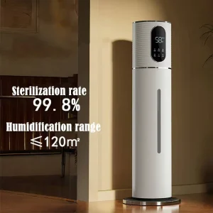 New Smart Remote Control Humidifier with Touchscreen Control 8L Air Humidifier for Bedroom and Home Use Factory