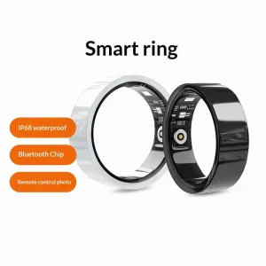 New Smart Ring Charging Case Blood Oxygen Sleep Monitoring Heart Rate Step Count Multiple Sports Modes Photo Capture