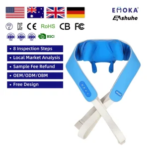 New Smart Wearable Massager Lightweight Breathable Shoulder Wrap 3 Speeds Thermal Massager for Neck and Shoulders