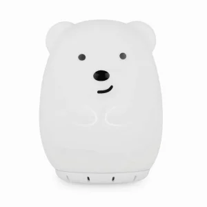New Smart White Noise Machine with Sleep Aid Sound Speaker Rechargeable Dimmable Night Light Table Lamp for Bedroom Baby