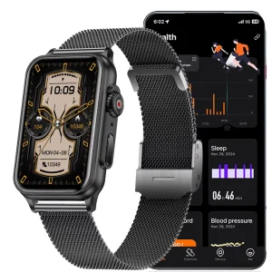 New Smartwatch Fashion 1.57inch Bt Call Blood Oxygen Reloj Inteligente Android Smart Watch for Men Women