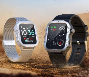 New Square Smart Watch IP68 Waterproof Magnetic Charging IPS Display Health Monitoring Outdoor Sport Smart Watch