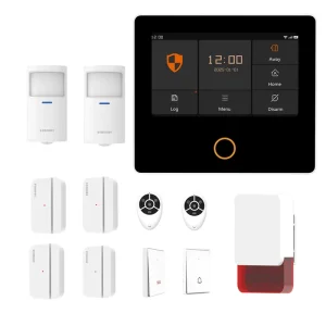 New Staniot 4G GSM WIFI Burglar Home Security Alarm System 120db Siren Telephone Alarm with Alarm Monitoring System