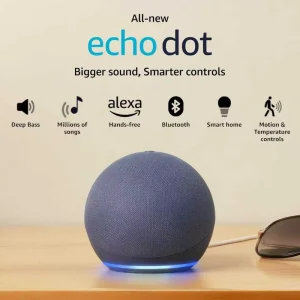 New Stock 100% BEST SALES Echo Dot 5th Gen Release With Bigger Vibrant Sound and Alexa Charcoal Ready to Ship