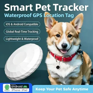 New Style Mini Pet Smart Gps Tracker Locator for Pet Dog Cat Kids Airtag GPS Tracker