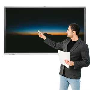 New Style UI Design Education Android 15 4k Uhd Interactive Whiteboard Education School Board with Pen for Teachers IFPD