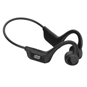 New TWS Wireless Sports Earbuds with Air Bone Conduction Comfortable Light Wear Waterproof and TF Card Plug In JL Chipset