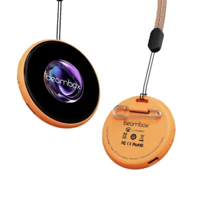 New Trending Advanced Mystery Box Speaker Electronic Badges Smart AI Digital Pin Name Board LED Lights Touch Screen Anime Gifts