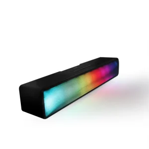 New Trending Smart Electronic Gadgets RGB Light Plastic Speakers High Quality HIFI Stereo Bass Sound Bar Party BT601