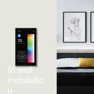 New Tuya 5 Inch Smart Home Control Panel Smart Light Switch Gateway with Alexa Voice Control US Standard Work With Smart Life