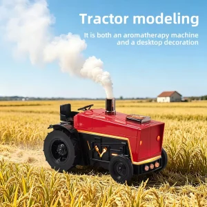 New Unique Tractor Design Blue Tooth Speaker Jellyfish Spray Mist Humidifier Rhythmic Light Dancing Aromatherapy Scent Diffuser