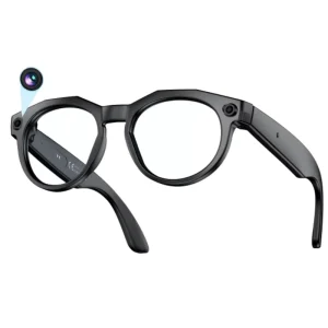 New W611 Smart Glasses AI Voice Control 800W Camera ABS Material Video Voice Call Translation Everything Recognition Made China