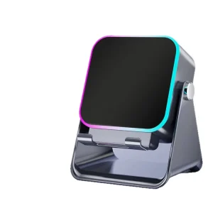 New Wireless Sensor Speaker Phone Desktop Stand with Atmosphere Light Bluetooth Speaker
