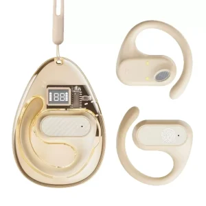 New Z68Pro Ear-hook AI Real-time Translation BT Headset Ultra-long Battery Life HIFI Sound Quality Smart Digital Display