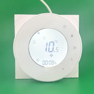 New nest design Smart Touch room Temperature Controller AC Thermostat for HVAC Fan coil units system with wifi