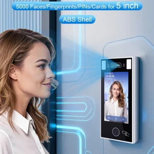 Newest 5 Inch 7 Inch 8 Inch Facial Access Control,Tuya WiFi Biometric Fingerprint RFID System With Video Intercom Function