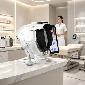 Newest K56 Skin Analyzer AI Smart Skin Analyzer HD Touch Screen Facial Scanner Acne Wrinkle Pigmentation Pore Moisture Detector
