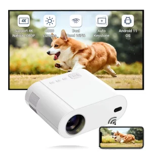 Newest L007 Full HD 400 Ansi Home Theater Video Projecteur Portable Smart Android Proyector Portatil Mini Projector 4k