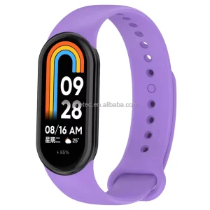 Newest Replacement Bracelet Colorful Global Version Silicone M8 Smart Watch Band for xiaomi Mi 8 9