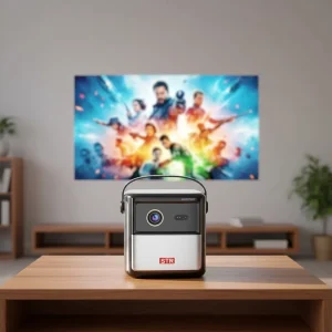 Newest Smart Android 11.0 System Auto Focus 450 Ansi Lumen 2.4+5g Dual band Wifi Home Theater Portable Projector Mobile Phone