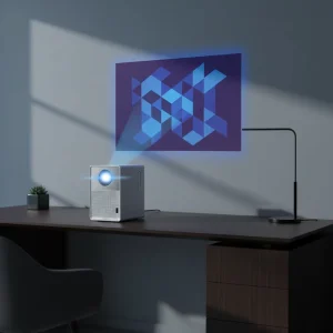 Newest Smart Android GTV 450 Ansi Lumen Video Beamer Proyector Home Theater Hologram Projector Mobile Phone