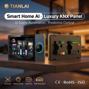 Newest Trend AI Smart Home Automation System Hub KNX Based Voice Control Integrated Smart Home AI Products